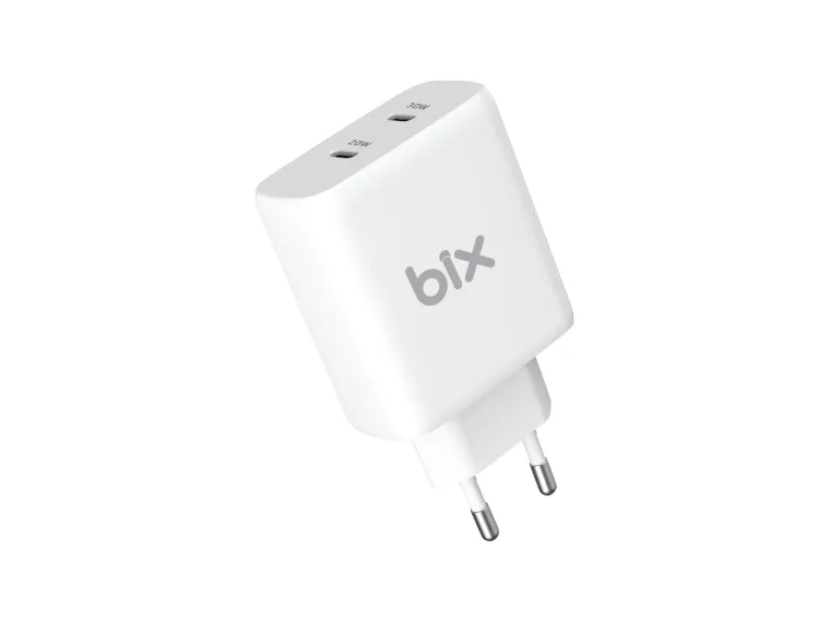 BX2P50 50W Type-C PD 3.0 Çift Çıkışlı Hızlı Şarj Cihazı