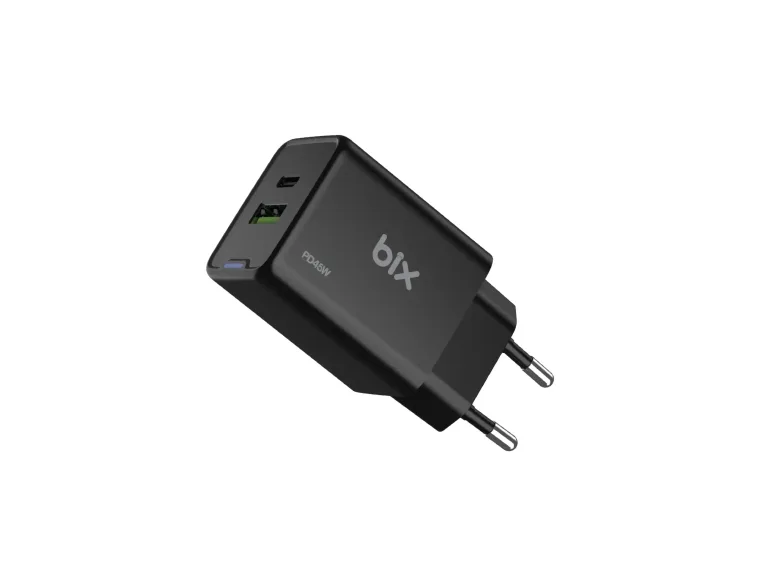 BX2P46G GaN PD 45W Type-C ve USB-A QC 18W Çift Portlu — görsel 3