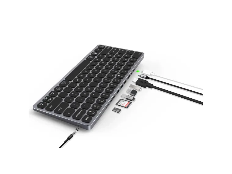 Bix BX-KEYHUB01 9'u 1 Arada Hub'lı Klavye