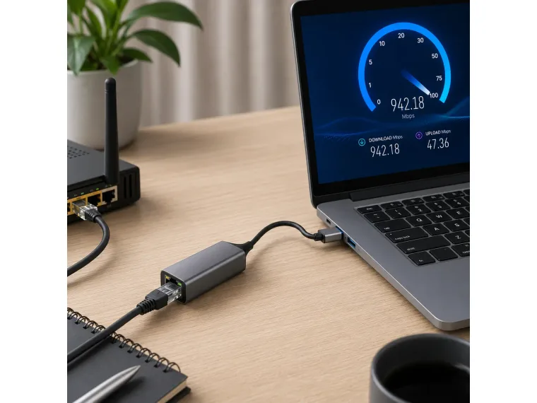 ADP-08 USB 3.0 Gigabit Ethernet Dönüştürücü Adaptör — görsel 4