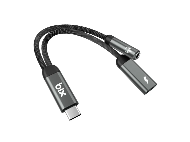 ADP-12 Type-C to 3.5mm Kulaklık ve 15W Type-C Şarj