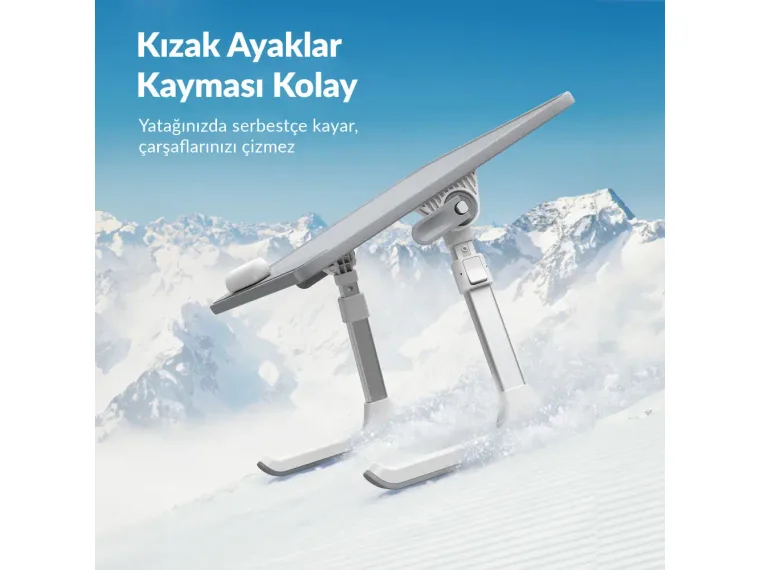 Bix Saiji AL33 Yükseklik ve Açı Ayarlı Laptop Masası — görsel 4