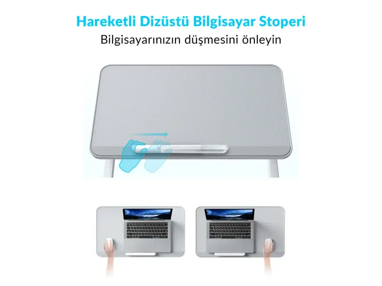 Bix Saiji AL33 Yükseklik ve Açı Ayarlı Laptop Masası — görsel 6