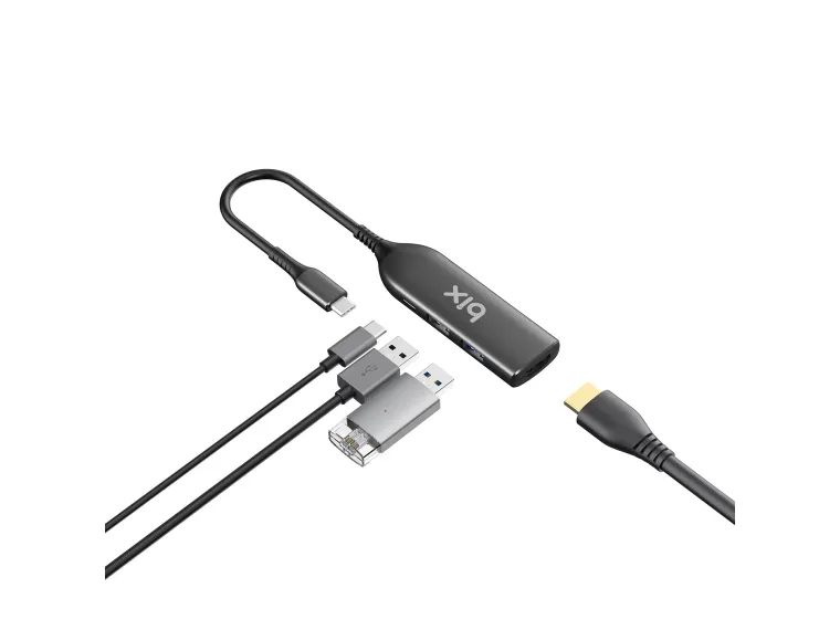 BX03HB MAX Type-C to 4K HDMI Ethernet USB PD