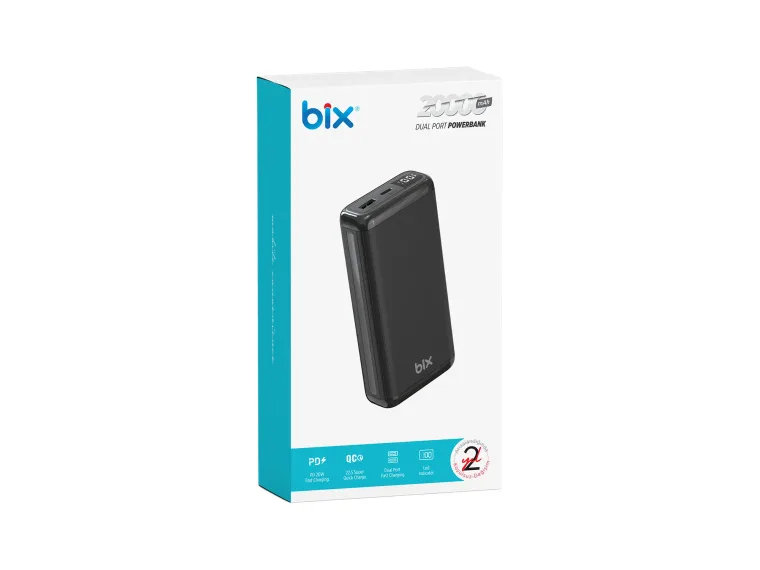 BXPB204 20000mAh USB-A 22.5W ve Type-C PD 20W Çift — görsel 5