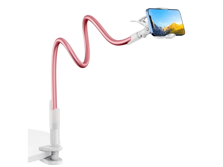 Bix Saiji IVY-85 Akrobat Esnek Telefon Tutucu Pembe