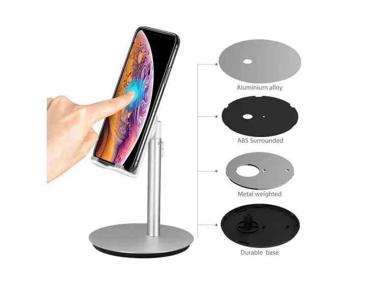 Bix Saiji S1-II Masaüstü Ayarlanabilir Tablet Telefon — görsel 6