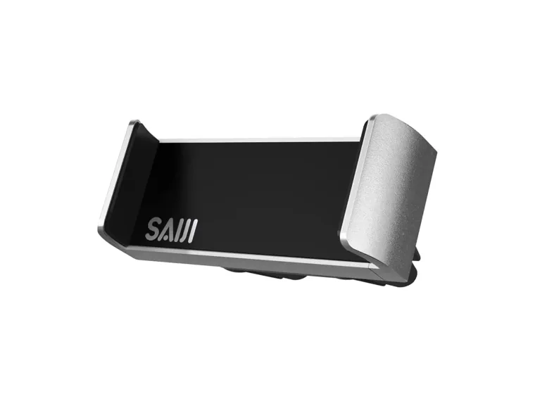 Bix Saiji T2 Araç İçi Havalandırma Telefon Tutucu Gümüş