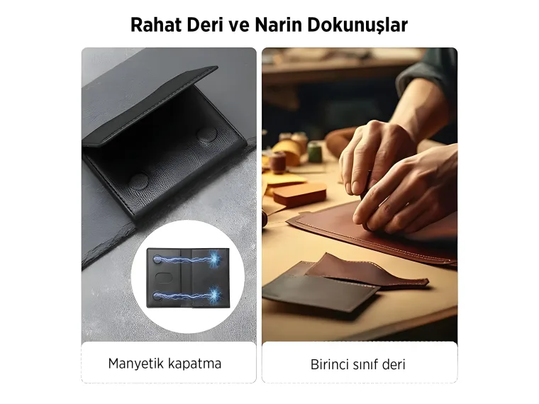 Bix TMW3 MagSafe Uyumlu, Slim Tutuş ve Çoklu Kart — görsel 5