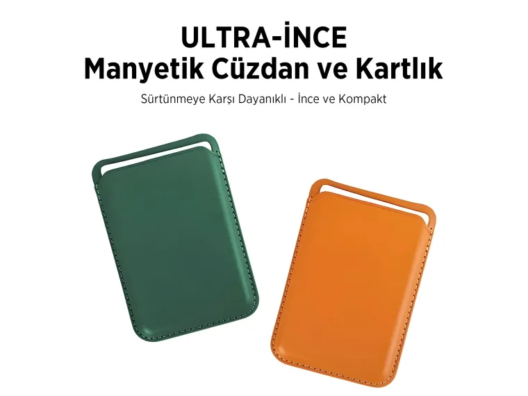 Bix TMW4 MagSafe Uyumlu Kart Taşıma ve Telefon Stand — görsel 4