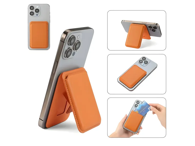 Bix TMW4 MagSafe Uyumlu Kart Taşıma ve Telefon Stand — görsel 5