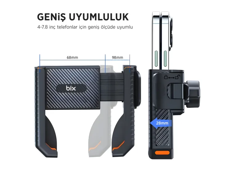 BPH01 Gidon Bağlantılı Bisiklet Motosiklet için Esnek — görsel 7