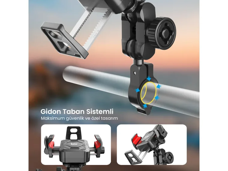 BPH04 Gidon Bağlantılı 360° Derece Ayarlanabilir 4″-7” — görsel 4