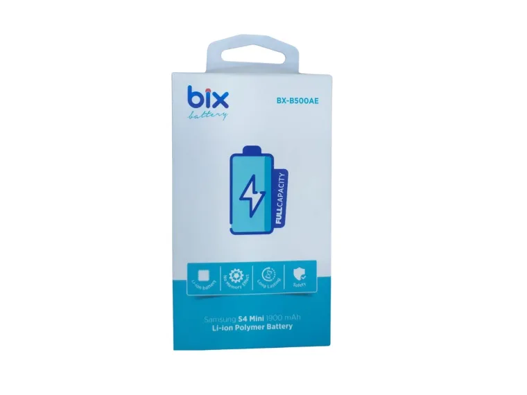 Bix Samsung S4 Mini için 1900mAh Kapasiteli Li-ion