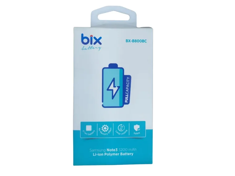 Bix Samsung Galaxy Note 3 için 3200mAh Kapasiteli