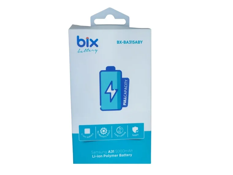 Bix Samsung Galaxy A31 için 5000mAh Kapasiteli Li-ion