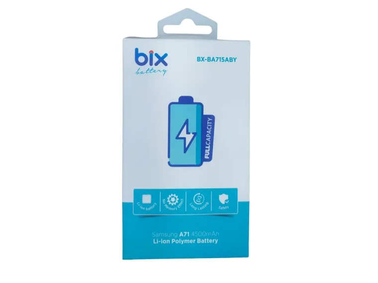 Bix Samsung Galaxy A71 için 4500mAh Kapasiteli Li-ion