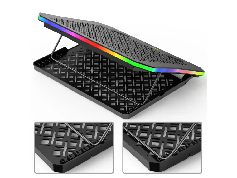 BX-CP02G RGB Aydınlatmalı Gaming Notebook Soğutucu — görsel 6