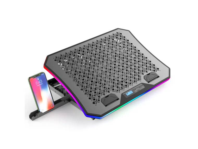 BX-CP02G RGB Aydınlatmalı Gaming Notebook Soğutucu