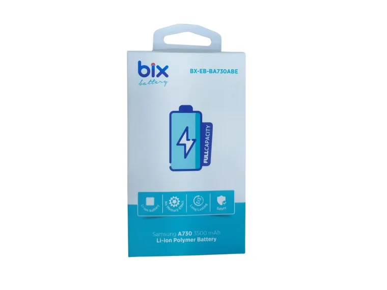 Bix Samsung A8+ Plus için 3500mAh Kapasiteli Li-ion