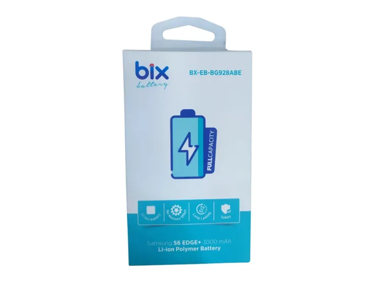 Bix Samsung Galaxy S6 Edge+ için 3000mAh Kapasiteli
