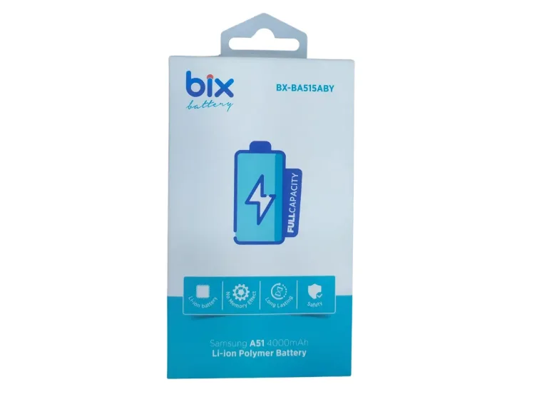Bix Samsung Galaxy A51 için 4000mAh Kapasiteli Li-ion