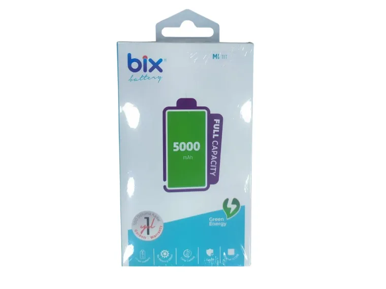 Bix Xiaomi Mi 11T için 5000mAh Kapasiteli Batarya