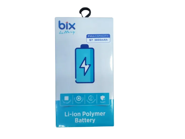 Bix Samsung Galaxy S7 için 3000mAh Kapasiteli Li-ion