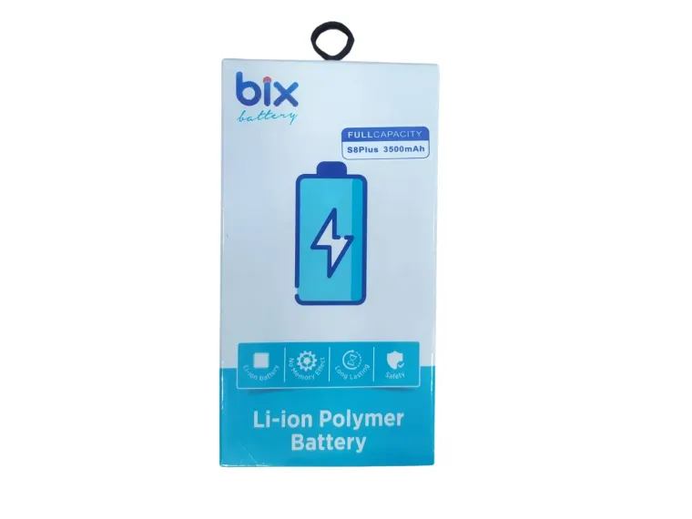 Bix Samsung Galaxy S8+ Plus için 3500mAh Kapasiteli