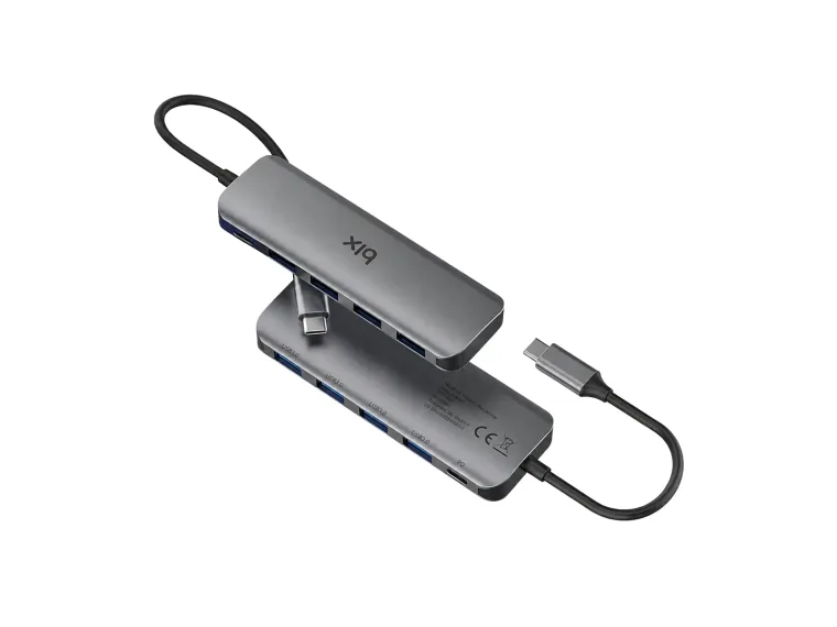 BX07HB Type-C PD 4 Portlu USB 3.0 Dönüştürücü Hub