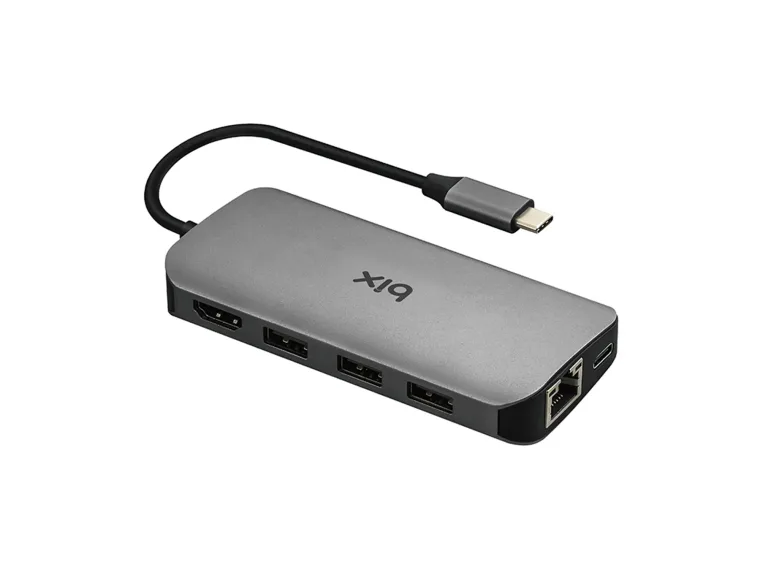 BX10HB Type-C Kart Okuyucu HDMI Ethernet USB — görsel 3
