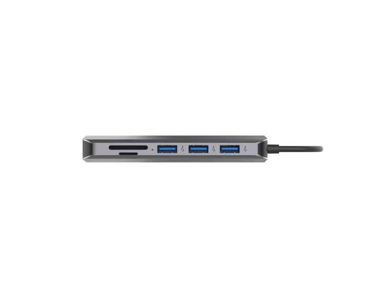BX11HB Type-C HDMI VGA Ethernet Kart Okuyucu USB — görsel 6