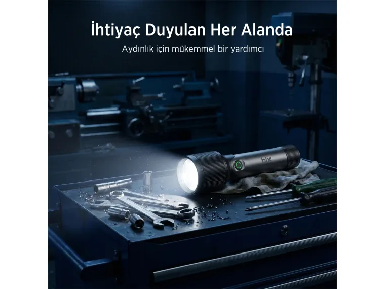 Flashlight BX2132FL 24W LED, Max. 1000 Lümen Parlaklık — görsel 5