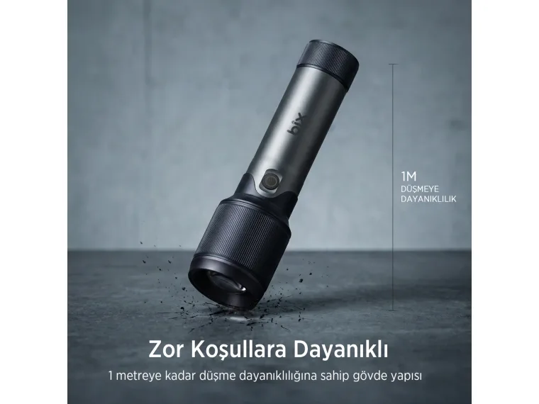Flashlight BX2139FL 60W LED, Max. 2000 Lümen Parlaklık — görsel 5