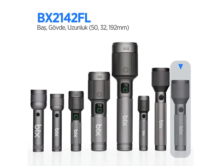 Flashlight BX2142FL 24W LED, Max. 1000 Lümen Parlaklık — görsel 4