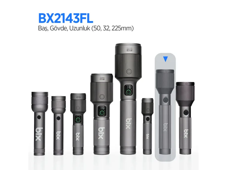 Flashlight BX2143FL 24W LED, Max. 1100 Lümen Parlaklık — görsel 4