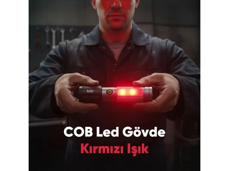 Flashlight BX2153FL 7W LED, Max. 330 Lümen Parlaklık — görsel 6