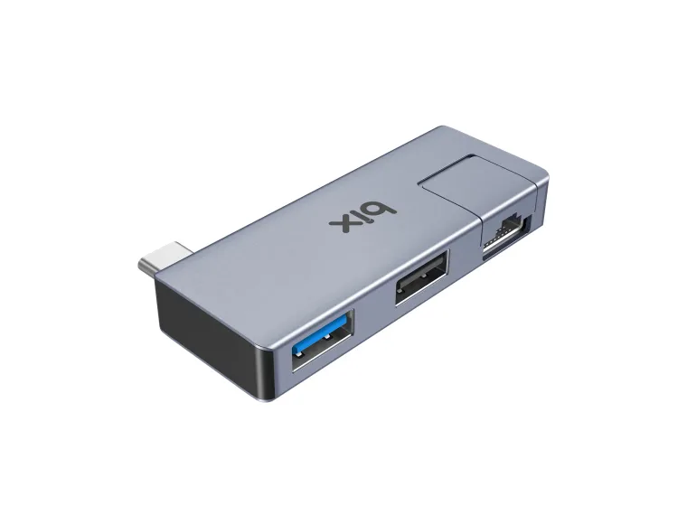 BX21HB Type-C to USB 3.2 USB 2.0 RJ45 Dönüştürücü — görsel 4