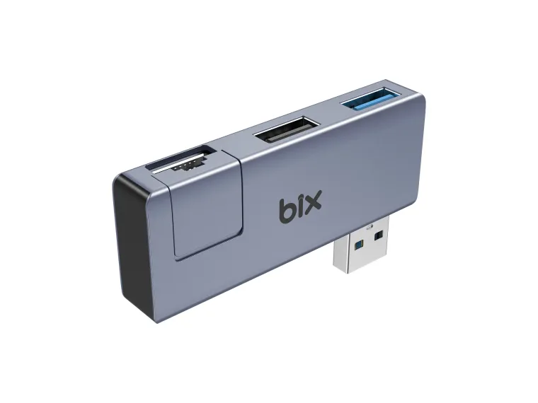 BX22HB USB to USB 3.2 USB 2.0 RJ45 Dönüştürücü Adaptör