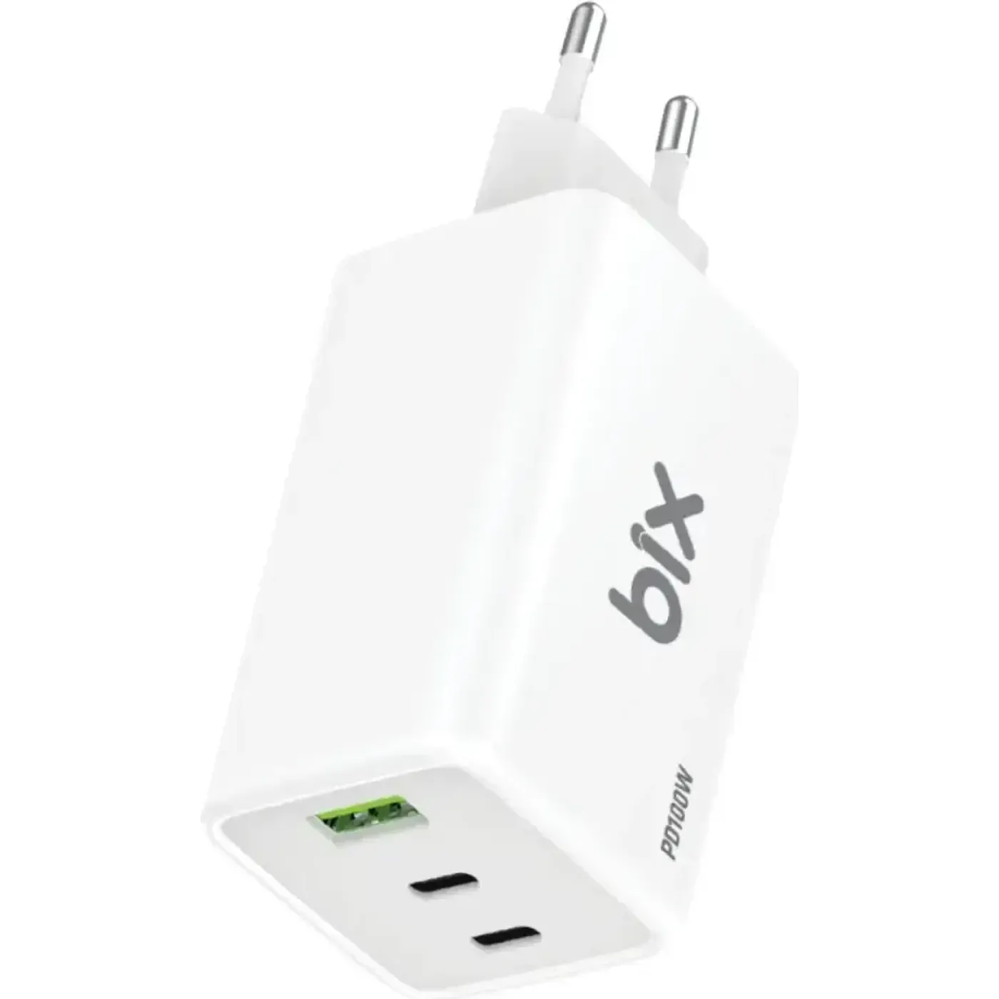 BX3P101G 100W GaN Hızlı Şarj Cihazı Üçlü Portlu, USB-C — görsel 2