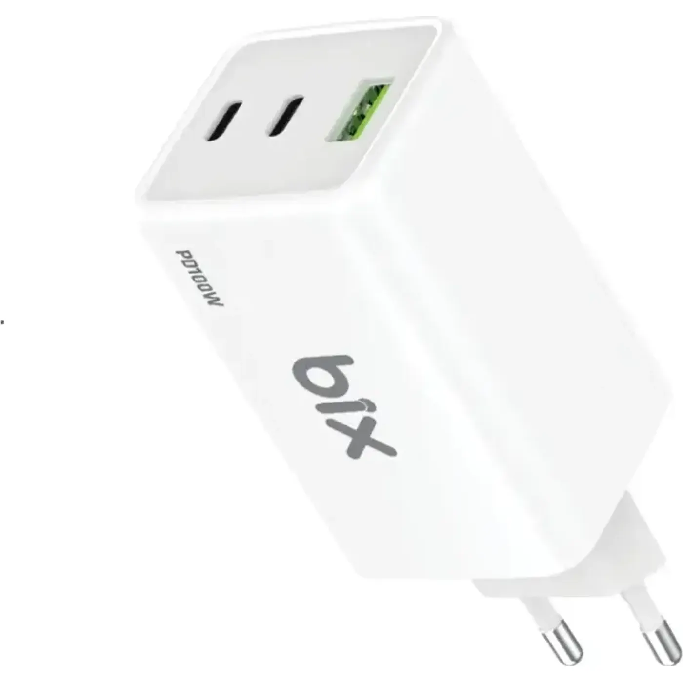 BX3P101G 100W GaN Hızlı Şarj Cihazı Üçlü Portlu, USB-C — görsel 3