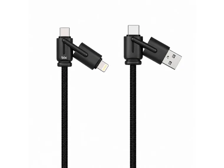 BX4IN1C 65W USB-A, USB-C, Lightning Çok Fonksiyonlu