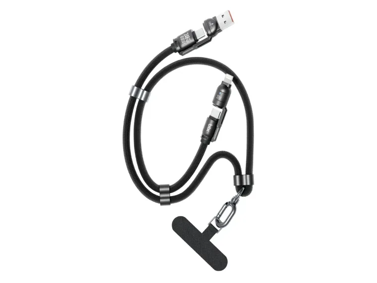 BX5IN1C 240W PD Hızlı Şarj ve Data Kablosu – USB-A