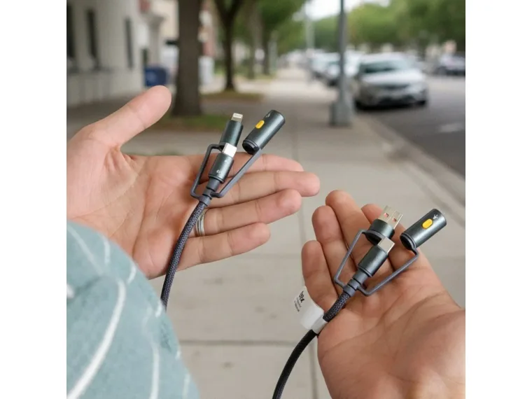 BX6IN1C 60W Type-C & Lightning & USB-A Çok — görsel 4