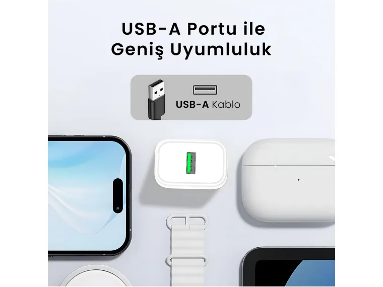 BXA1TA 10W 5V 2.1A USB-A Akıllı Çipli ve Kısa Devre — görsel 7