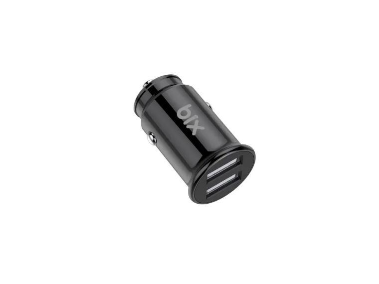 BXAA12W Çift USB-A Portlu 12W Araç Şarj Aleti iPhone