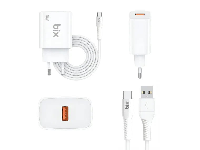 BXAC18C 18W QC 3.0 Hızlı Şarj Cihazı ve 1 Metre USB-A — görsel 5