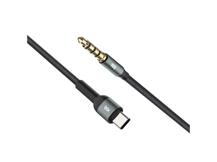 BXAU1C Type-C 3.5mm Aux Hi-Fi Ses Kablosu 1.5 Metre — görsel 4