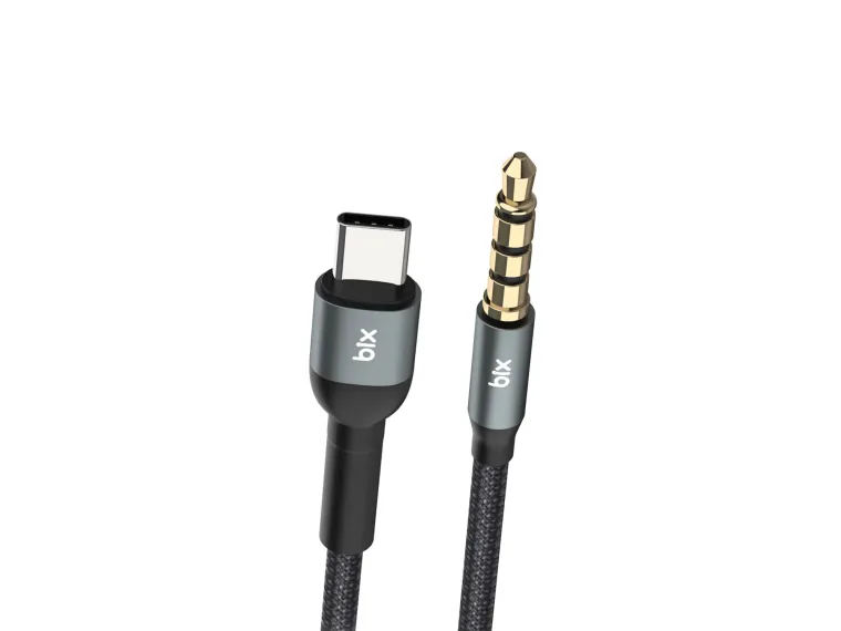 BXAU1C Type-C 3.5mm Aux Hi-Fi Ses Kablosu 1 Metre