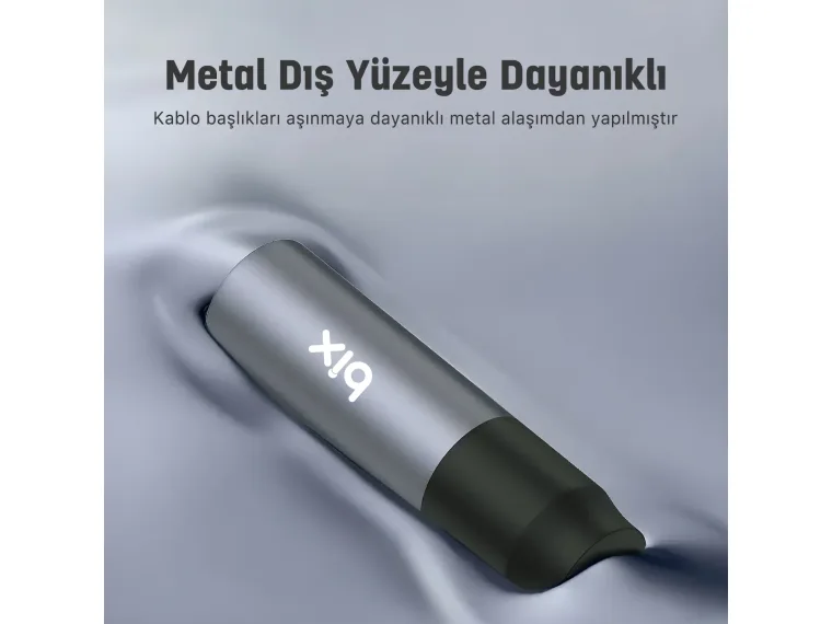 BXAU3C Hi-Fi 3.5mm Erkek to Erkek Örgülü Aux Ses — görsel 6